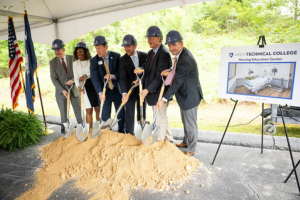 Group photo of groundbreaking